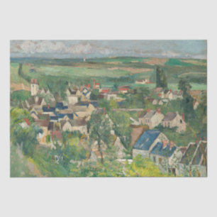 Paul Cezanne - Auvers, Panoramic View Tissue Paper