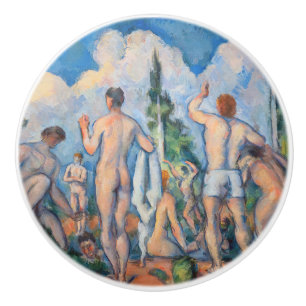 Paul Cezanne - Bathers Ceramic Knob