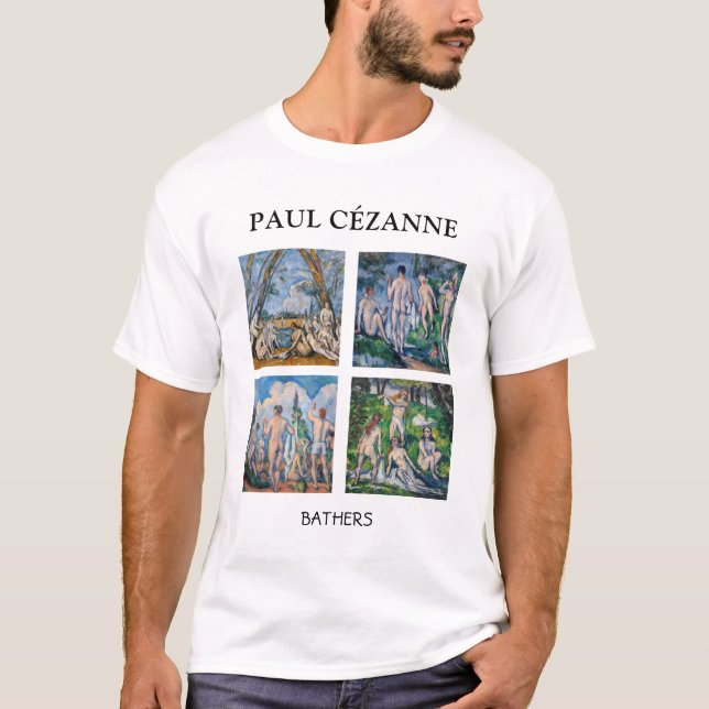 Paul Cezanne - Bathers Masterpieces Selection T-Shirt (Front)