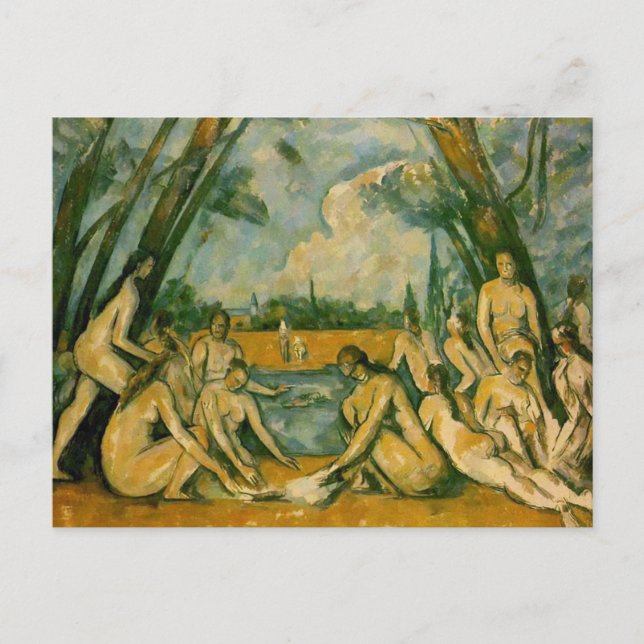 Paul Cezanne - Bathers Postcard (Front)