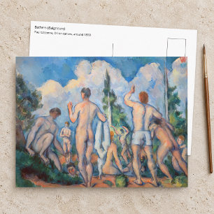 Paul Cezanne - Bathers Postcard