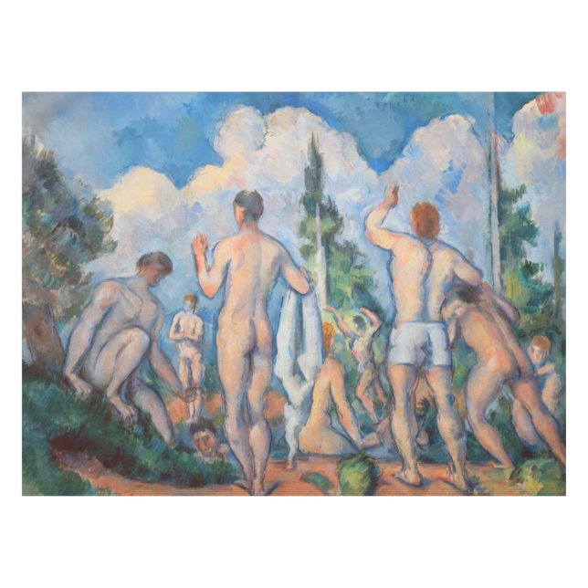Paul Cezanne - Bathers Tablecloth (Front (Horizontal))