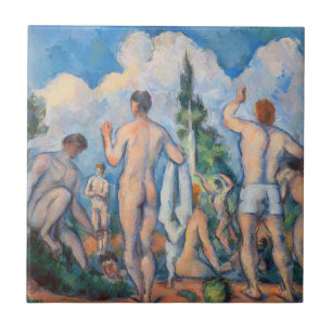 Paul Cezanne - Bathers Tile