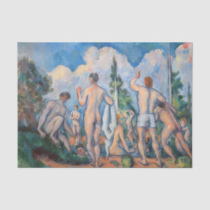Paul Cezanne - Bathers Tissue Paper