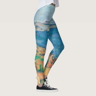 Paul Cezanne - Bay of Marseille, Seen from Estaque Leggings