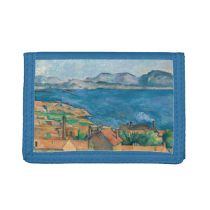 Paul Cezanne - Bay of Marseille, Seen from Estaque Trifold Wallet