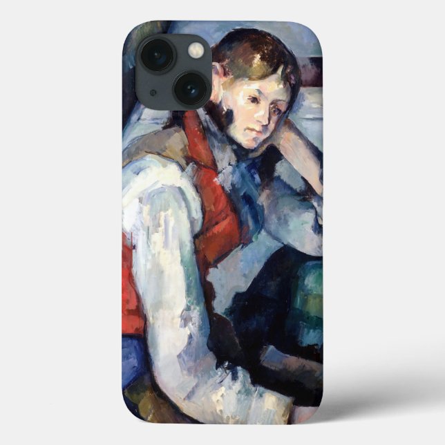 Paul Cezanne - Boy in the Red Vest Case-Mate iPhone Case (Back)