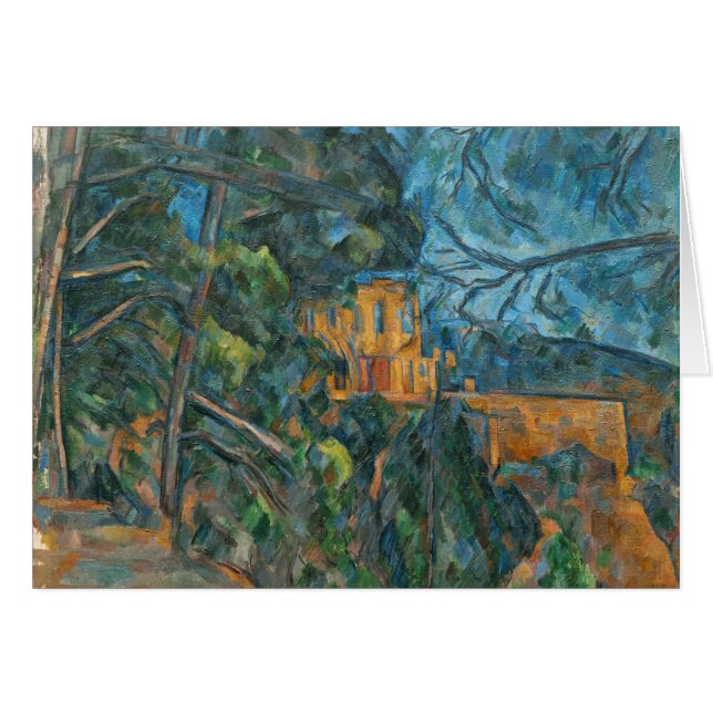 Paul Cezanne | Chateau Noir, 1900-04 (oil on canva (Front Horizontal)