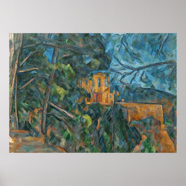 Paul Cezanne | Chateau Noir, 1900-04 (oil on canva Poster (Front)