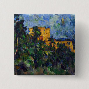 Paul Cezanne - Chateau Noir 2 Inch Square Button