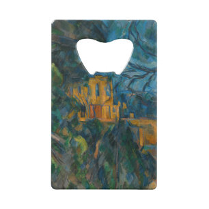 Paul Cezanne - Chateau Noir Credit Card Bottle Opener