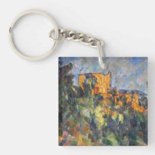 Paul Cezanne - Chateau Noir Keychain