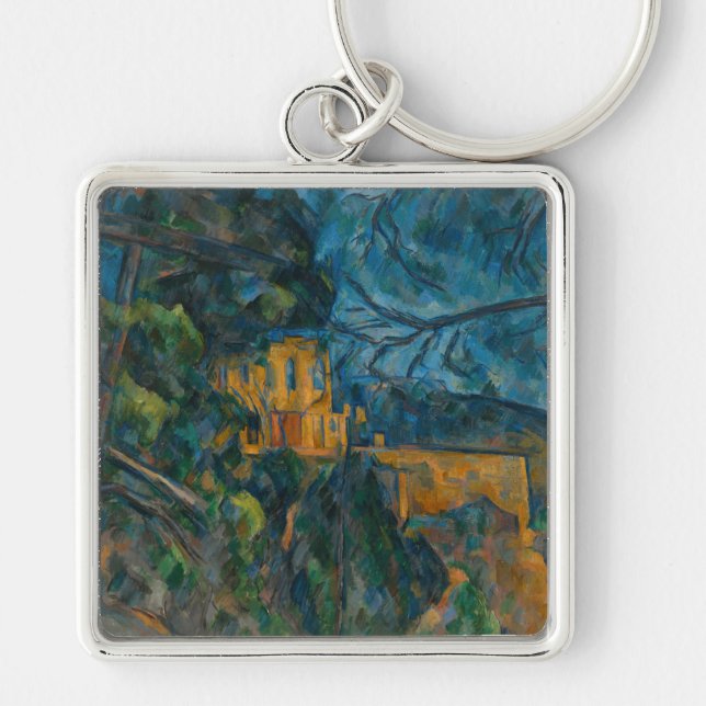 Paul Cezanne - Chateau Noir Keychain (Front)