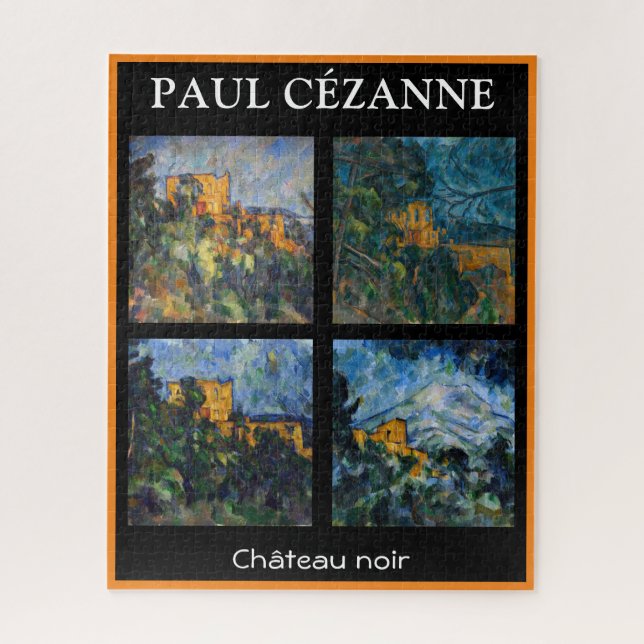 Paul Cezanne - Chateau Noir Masterpieces Selection Jigsaw Puzzle (Vertical)