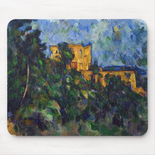 Paul Cezanne - Chateau Noir Mouse Pad (Front)