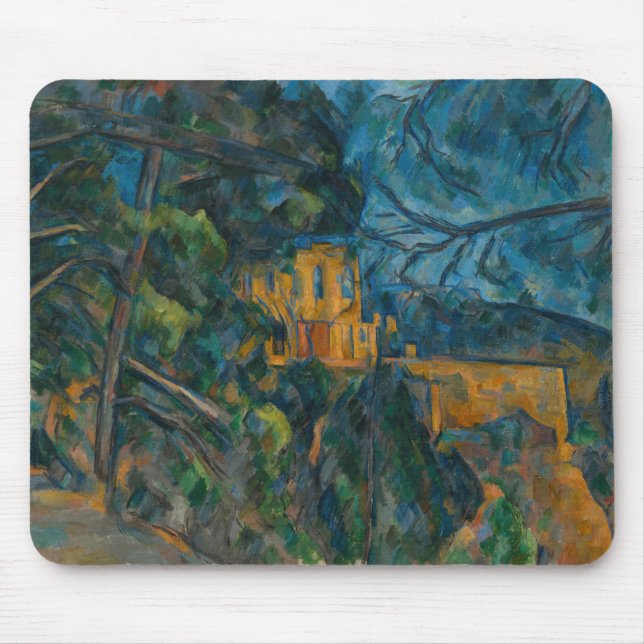 Paul Cezanne - Chateau Noir Mouse Pad (Front)