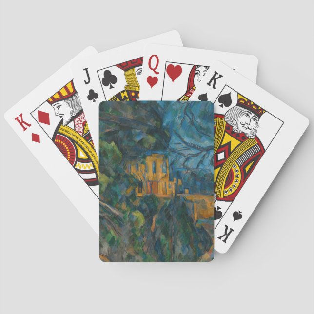 Paul Cezanne - Chateau Noir Playing Cards (Back)
