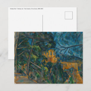 Paul Cezanne - Chateau Noir Postcard