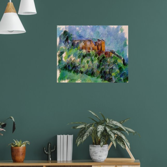 Paul Cezanne - Chateau Noir Poster (Living Room 1)