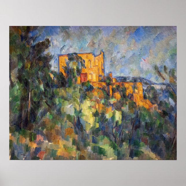 Paul Cezanne - Chateau Noir Poster (Front)