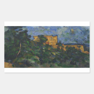 Paul Cezanne - Chateau Noir Sticker
