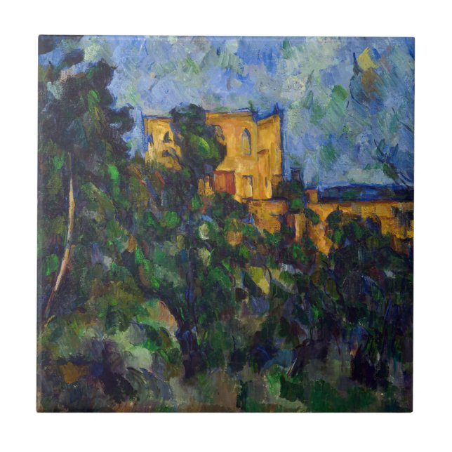 Paul Cezanne - Chateau Noir Tile (Front)