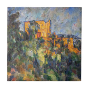 Paul Cezanne - Chateau Noir Tile