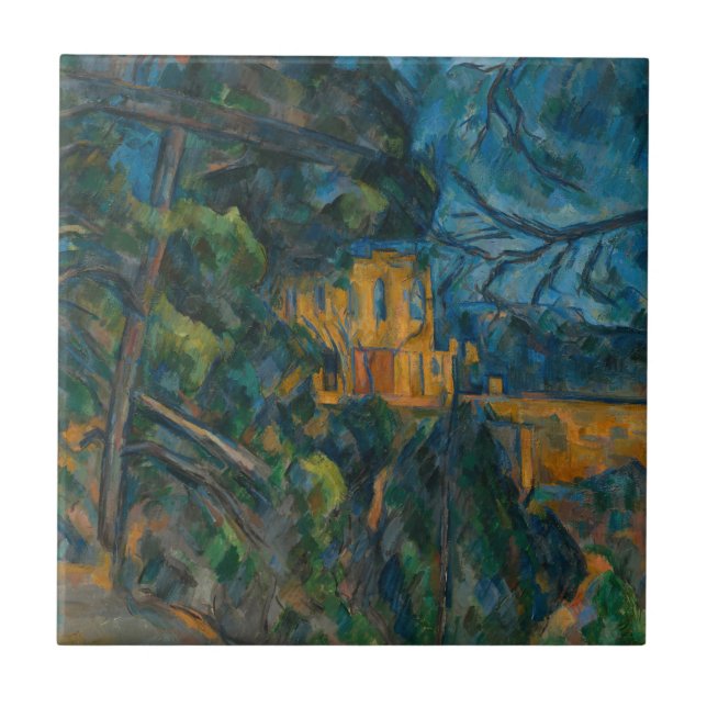 Paul Cezanne - Chateau Noir Tile (Front)