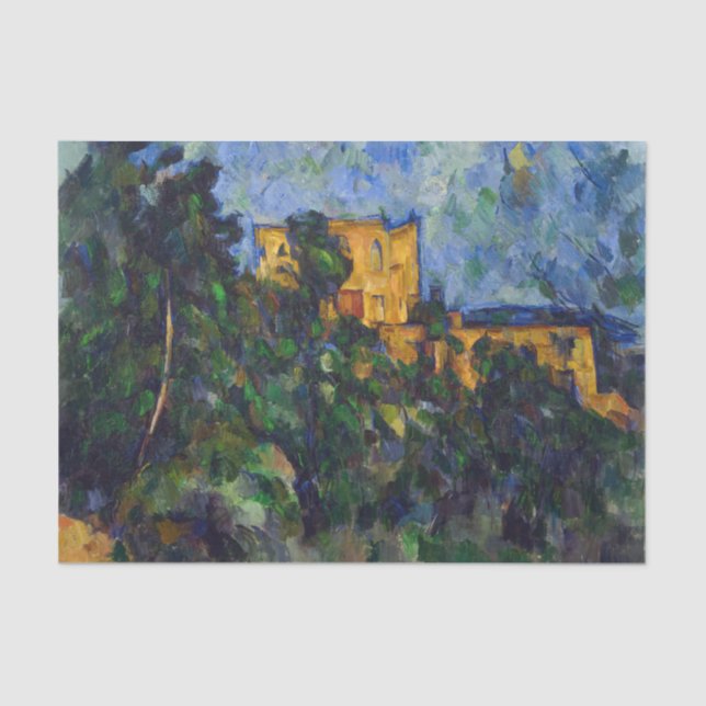 Paul Cezanne - Chateau Noir Tissue Paper (Front)