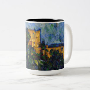 Paul Cezanne - Chateau Noir Two-Tone Coffee Mug