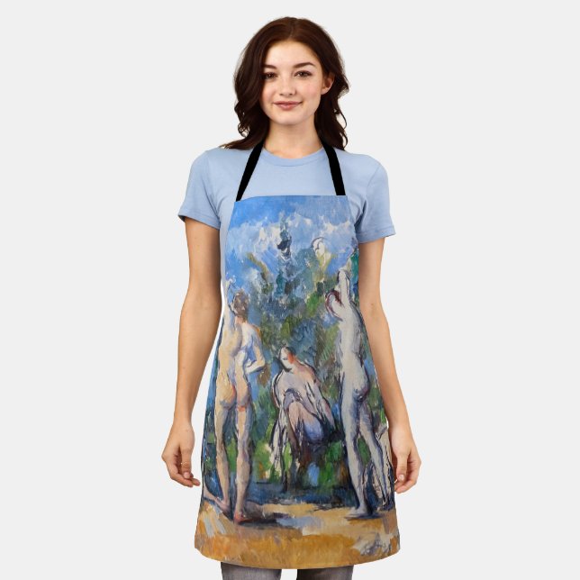 Paul Cezanne - Five Bathers Apron (Worn)