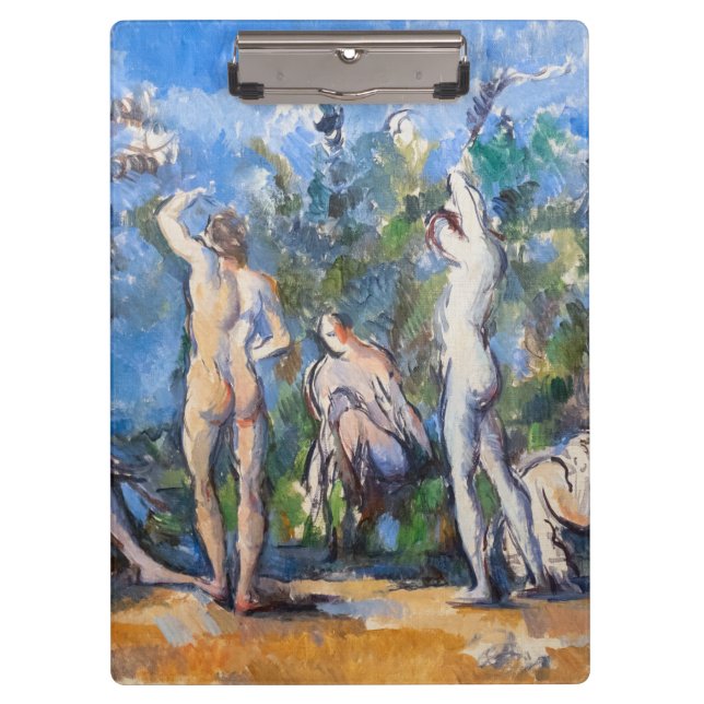 Paul Cezanne - Five Bathers Clipboard (Front)