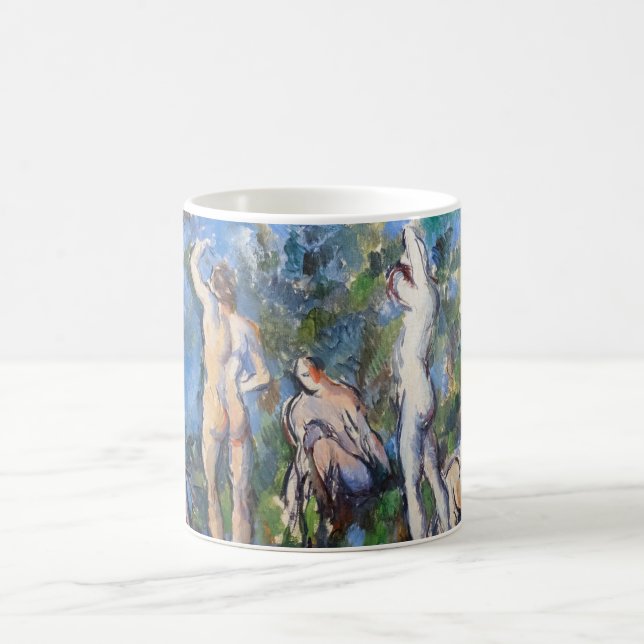 Paul Cezanne - Five Bathers Coffee Mug (Center)