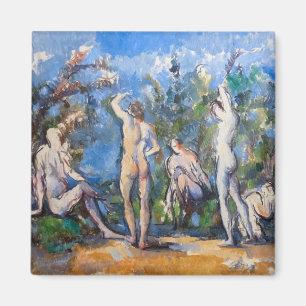 Paul Cezanne - Five Bathers Magnet
