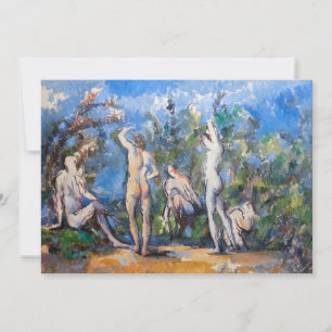 Paul Cezanne - Five Bathers Thank You Card