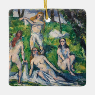 Paul Cezanne - Four Bathers Ceramic Ornament