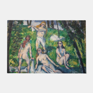 Paul Cezanne - Four Bathers Doormat