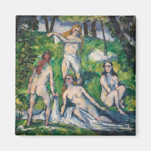Paul Cezanne - Four Bathers Magnet