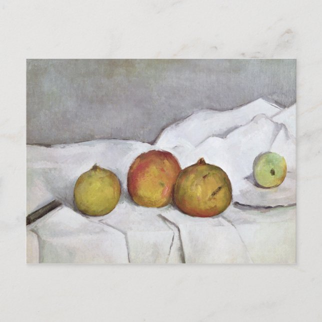 Paul Cezanne | Fruit on a Cloth, c.1890 Postcard (Front)