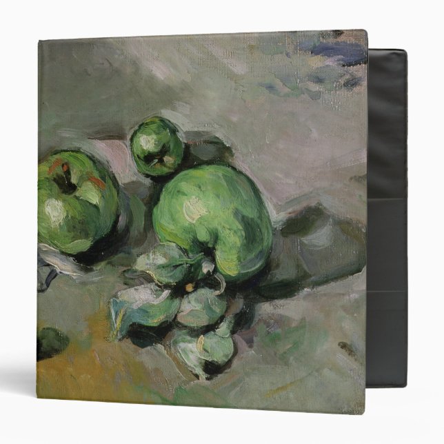 Paul Cezanne | Green Apples, c.1872-73 Binder (Front/Inside)
