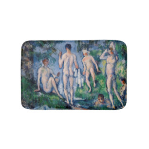Paul Cezanne - Group of Bathers Bath Mat