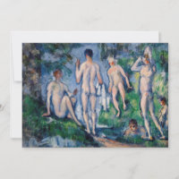 Paul Cezanne - Group of Bathers