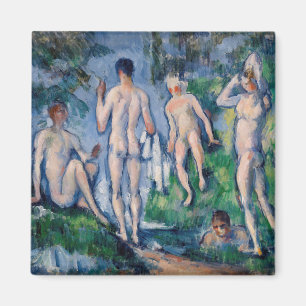 Paul Cezanne - Group of Bathers Magnet