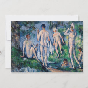 Paul Cezanne - Group of Bathers Thank You Card