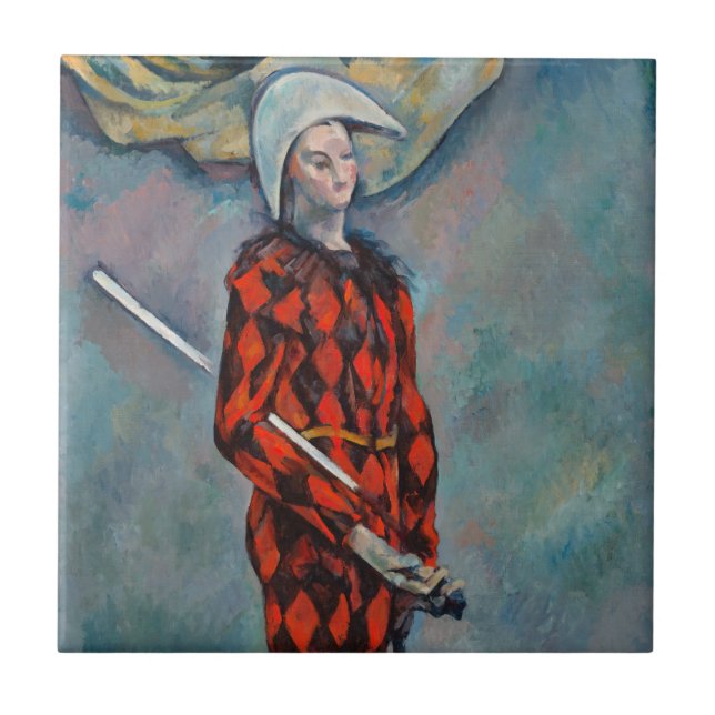Paul Cezanne - Harlequin Tile (Front)