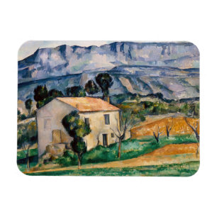 Paul Cezanne - House in Provence Magnet