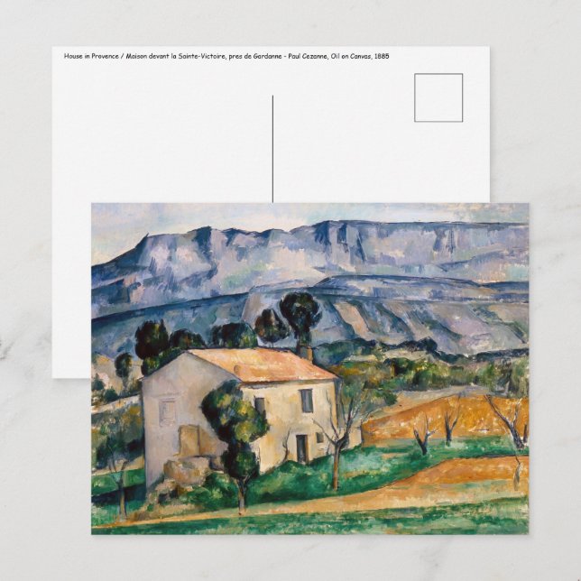 Paul Cezanne - House in Provence Postcard (Front/Back)