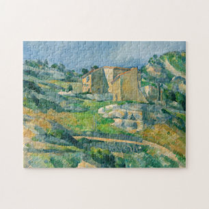 Paul Cezanne - Houses in Provence, Riaux Valley Jigsaw Puzzle