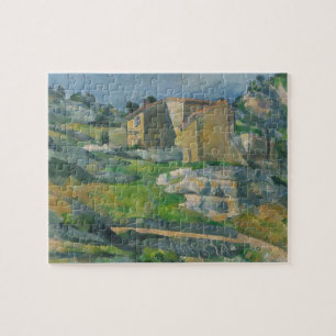 Paul Cezanne Houses in the Provence: The Riaux V Jigsaw Puzzle