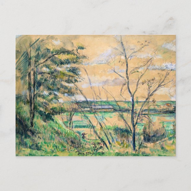 Paul Cezanne In the Oise Valley Postcard (Front)